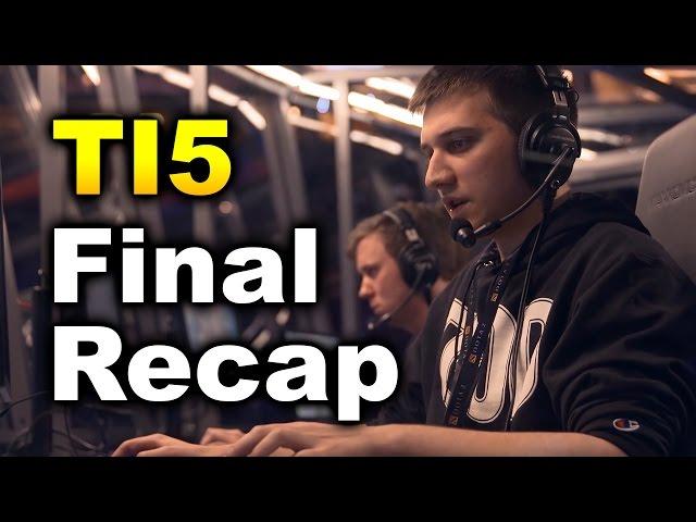 Dota 2 TI5 Final Full Recap