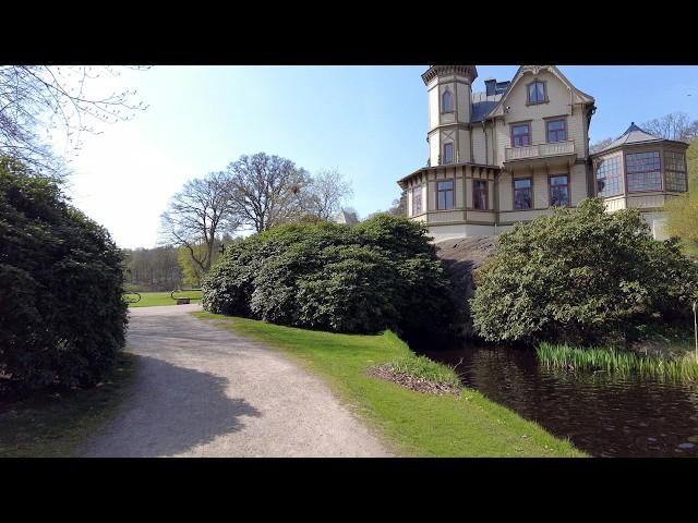 Sweden, Walking in the Ronneby Brunnspark. Miraculous waters, Japanese garden and more.