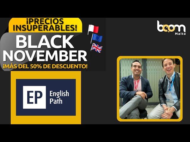 BLACK NOVEMBERESTUDIA INGLÉS EN MALTA CON EP Y BOOM MALTA