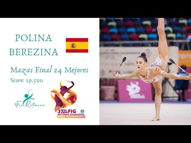 Polina Berezina Mazas FINAL - Campeonato del Mundo Baku