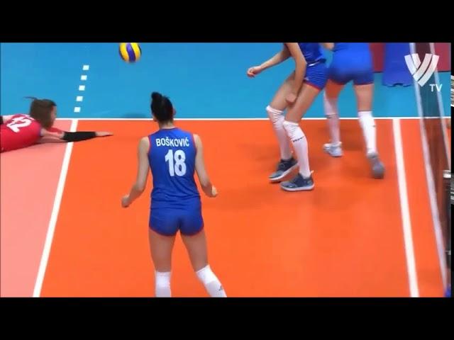 Ebrar Karakurt vs Serbia VNL 2019