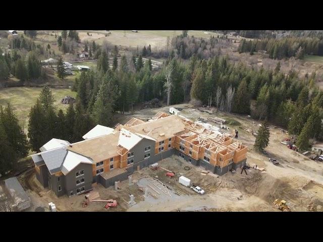 The Springhill Suites by Marriott Sandpoint Construction