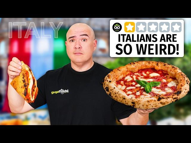 I tried EVERY Pizza in Italy! #1 is So WEIRD!