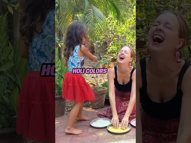 I made Holi colors from food at home  #holi #holicolors #incredibleindia