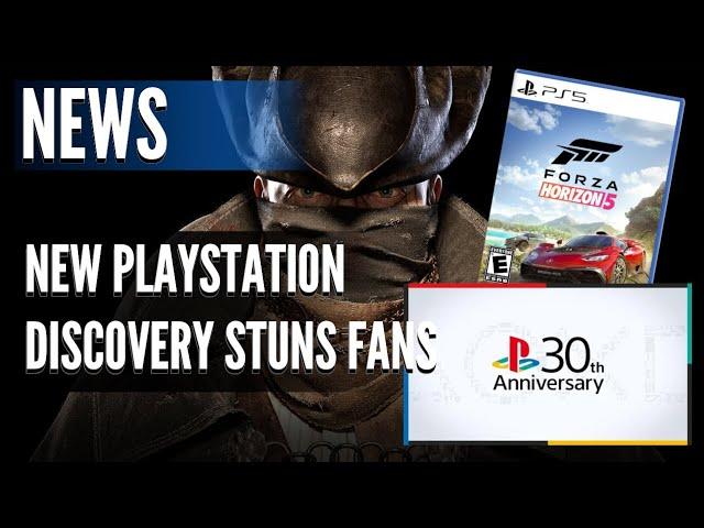 New PlayStation Discovery Stuns Fans - Bloodborne 30th Anniversary PlayStation, Forza Horizon 5 PS5