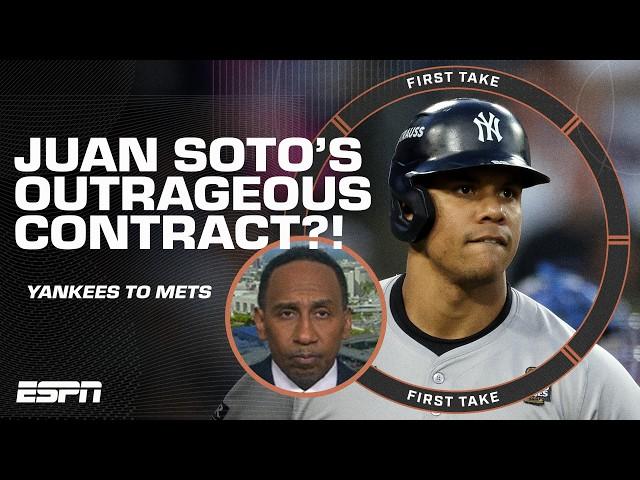 Juan Soto's OUTRAGEOUS contract?! ️ Stephen A. & Mad Dog discuss the Mets' new star | First Take