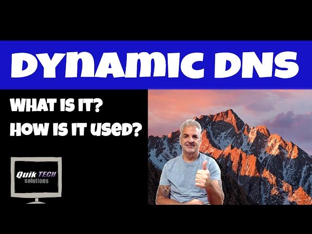 Dynamic DNS Basics