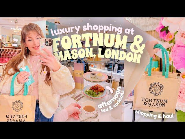 LONDON DIARIES  Inside Ultra Luxury Supermarket Fortnum & Mason, Afternoon Tea, Buckingham Palace