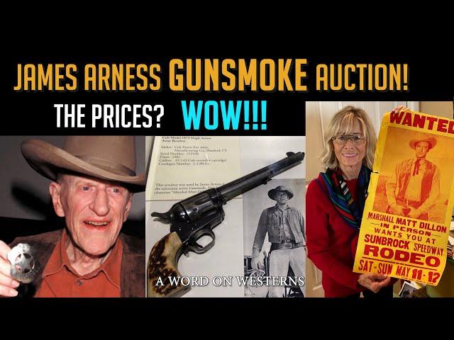 Rare GUNSMOKE collectables! The James Arness GUNSMOKE Auction! The Prices? WOW!