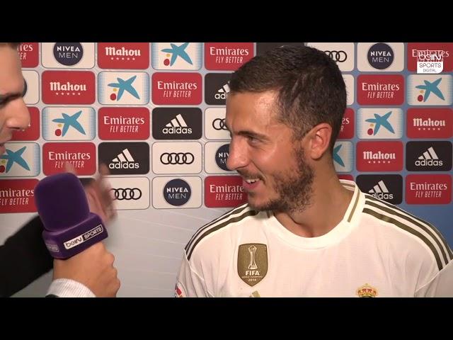 Eden Hazard Talks About His First Real Madrid Goal 