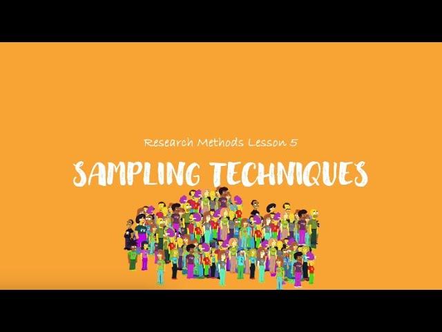 A-Level Psychology (AQA): Sampling Techniques