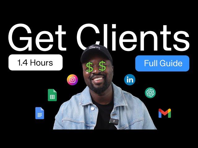 How to Get Web Design Clients in 1.4 Hours