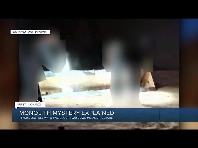 Utah monolith mystery explained