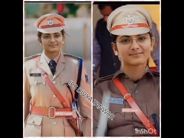 IPS Divya Tanwar mam and upsc Iover#motivation 