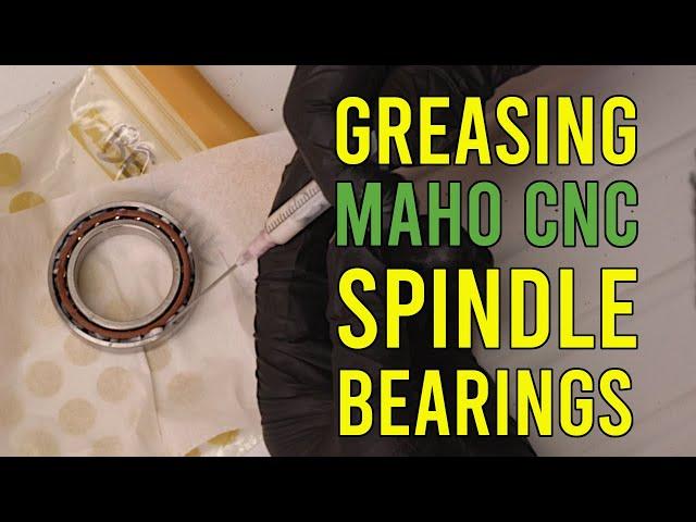 Maho mill spindle rebuild || RotarySMP