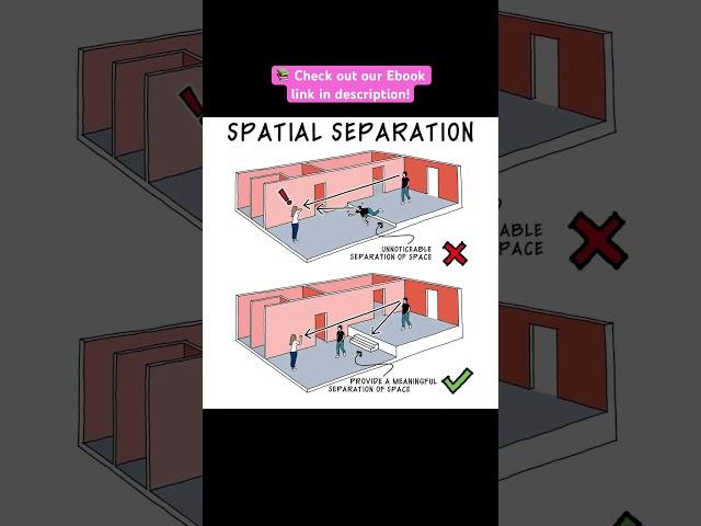 SPATIAL SEPARATION #shorts #civilengineering065 #viral