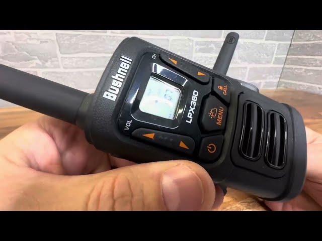 New Bushnell LPX350 Walkie Talkie Radio   Reliable Quality, Rugged Design Review