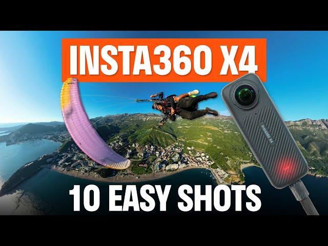 Insta360 X4: How To Film 10 Easy Shots In Montenegro For A Travel Vlog Video