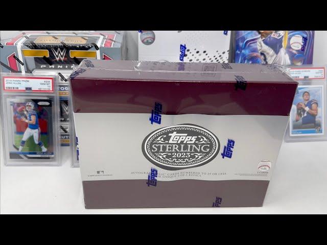 Box Break of a 2023 TOPPS STERLING Baseball $1,000 Hobby Box