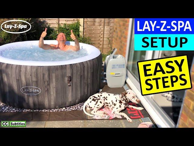 How to setup a LAY-Z-SPA - Bestway LAY-Z-SPA Installation Easy Step by Step Tutorial