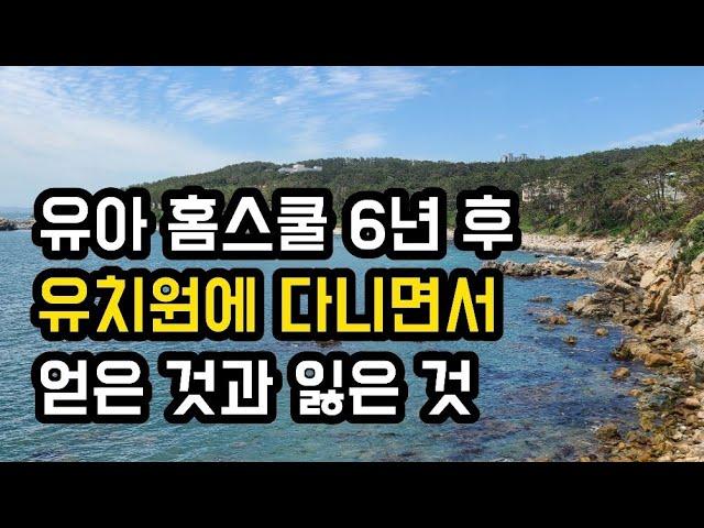 6년 가정보육 홈스쿨링 후 첫 유치원 경험! 유치원의 득과 실 장단점 경험담