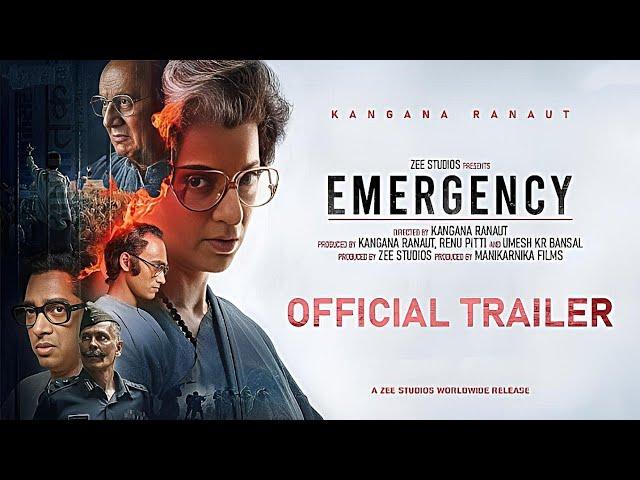 Kangna Ranaut Emergency Movie Release Date Announce | Emergency Movie Official Trailer Review |