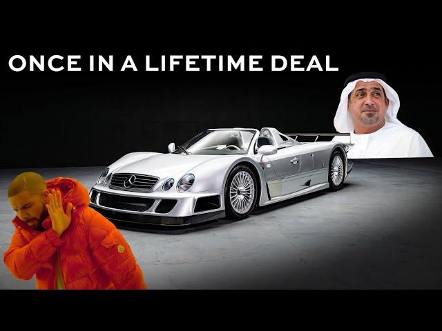 Drake, the Sheikh of Abu Dhabi, and the $12,000,000 CLK GTR Roadster!