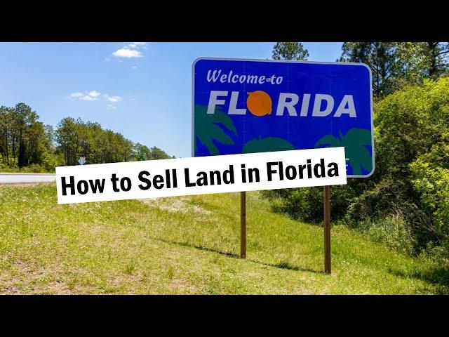 Sell Land in Florida