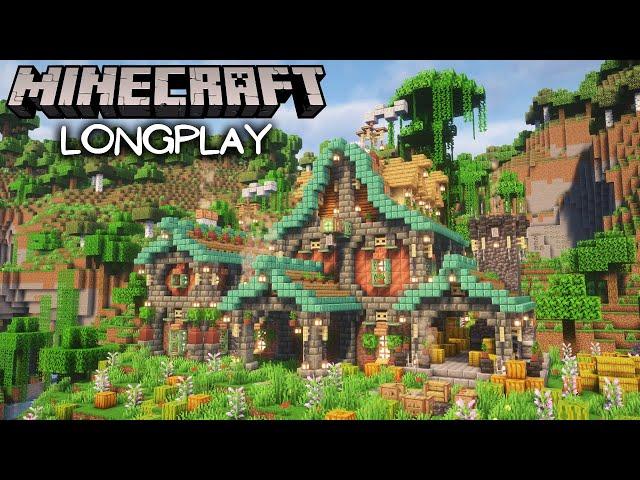 Minecraft Survival - Relaxing Longplay - Tuff & Copper Starter House (No Commentary) Ep. #1