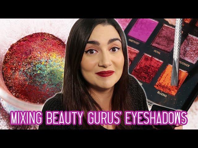 Mixing Every Beauty Guru's Eyeshadow Palette Together