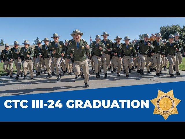 CTC III-24 Cadet Graduation Highlights - California Highway Patrol