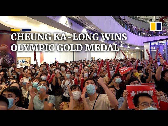 Hong Kong celebrates Olympic win as Cheung Ka-long takes gold in fencing