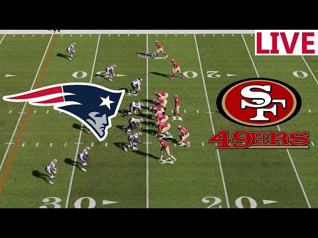 LIVENew England Patriots  vs San Francisco 49ers  / NFL Week 4 /NFL SEASON/Madden NFL