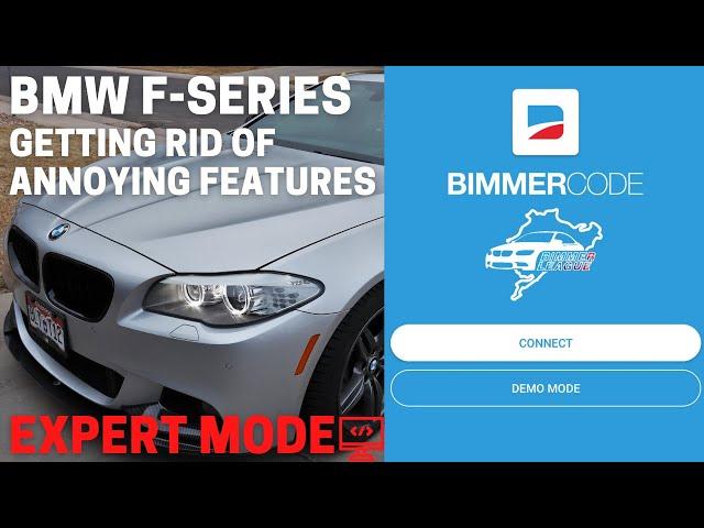 BMW 535i F10 BIMMERCODE (EXPERT MODE) Coding OFF annoying features