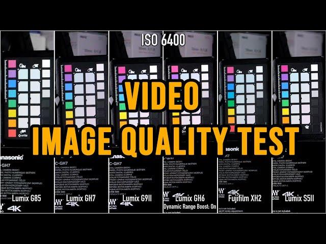 Panasonic Lumix GH7 High ISO Video quality Test