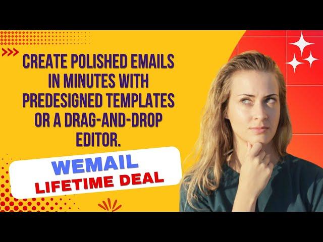 weMail Lifetime Deal I Create any type of email campaign from your WordPress dashboard