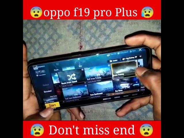 oppo f19 pro Plus bgmi test #shorts #oppo #pubg #gaming 