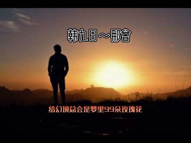 韩九日～那曾『那曾是你给我一场梦和离别的痛 从此我的世界开始不完整』动态歌词Lyrics