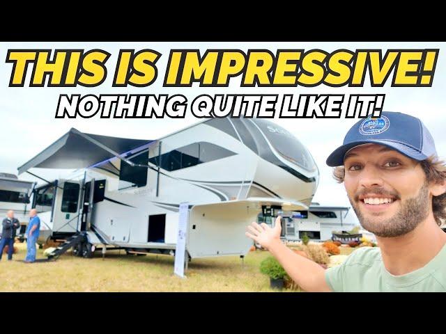 This NEW 2025 Mid-Bunk fifth wheel is AWESOME! 2025 Grand Design Solitude 388MBS