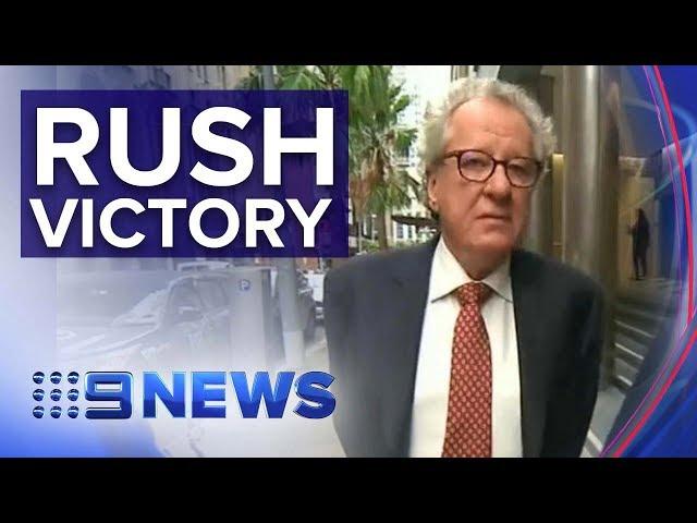 Geoffrey Rush wins $850k in defamation lawsuit | Nine News Australia