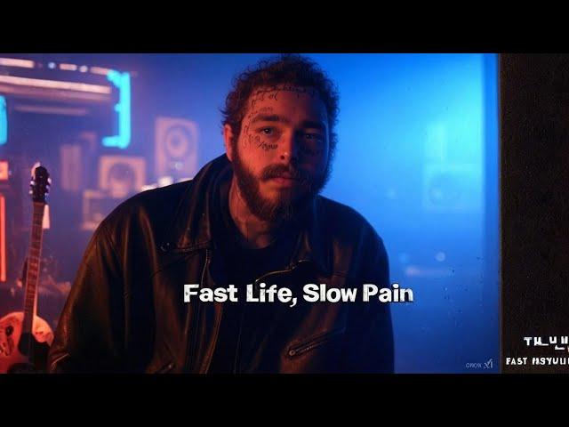 Post Malone - Fast Life, Slow Pain  | Emotional Rap Vibes