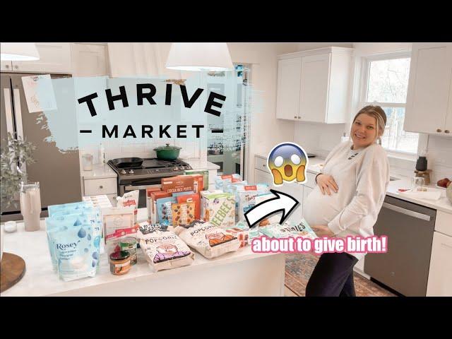 *NEW!* $481 THRIVE MARKET HAUL! // PANTRY STAPLES FOR OUR FAMILY! // Rachel K