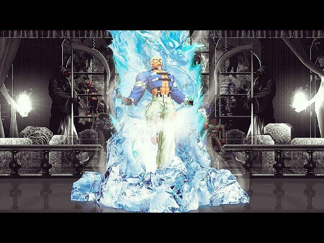 [KOF Mugen] Frozen Yashiro Vs 16 Ultimate Team | 1 Vs 16