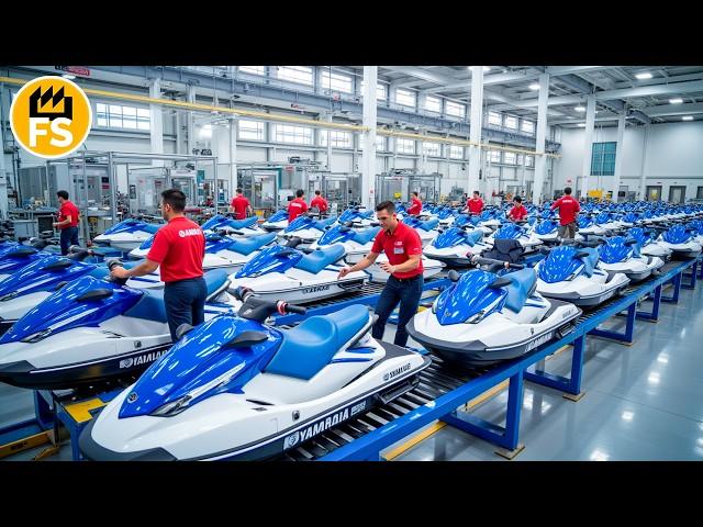200,000 Jet Skis a Year: How Yamaha Builds Water Monsters?