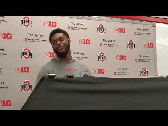 Ohio State linebacker Baron Browning on his play this season