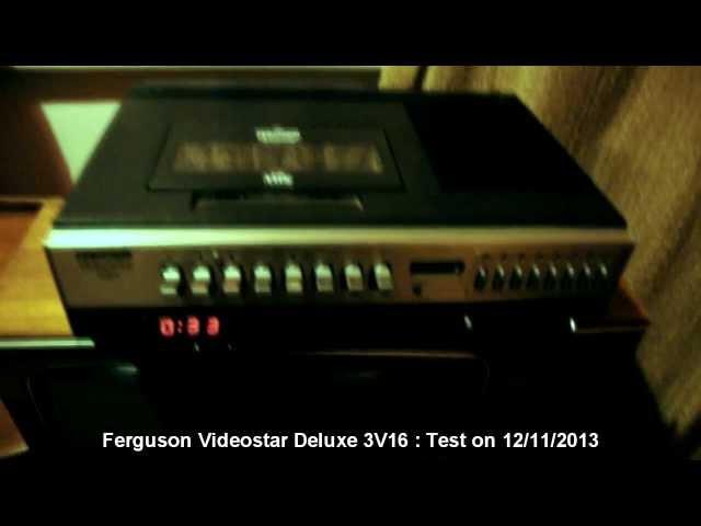 Ferguson Videostar Deluxe 3V16 ~ Still Working!