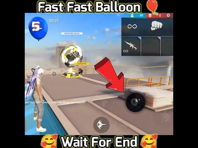 Fast Fast Balloon Kaise Chhode  BADSHA 999M Gamer #freefire #shorts #fastfastballon