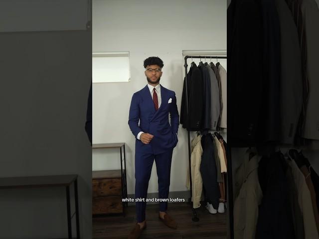 5 Ways To Style A Blue Suit