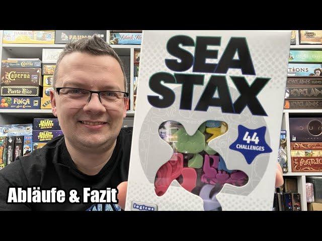 Sea Stax (Huch!) - Logikspiel bzw. Solospiel - Herausforderung ab 7 Jahren