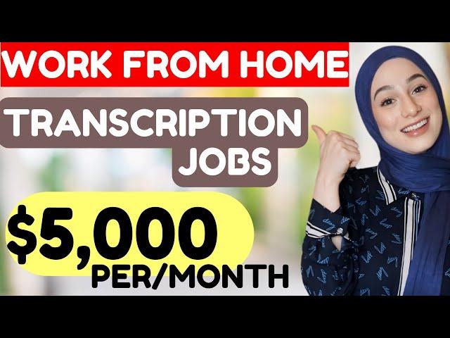 10 HIGH Paying Online Transcription Jobs From Home Worldwide (NO EXPERIENCE)